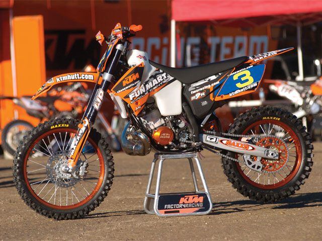 Shane Watts' 2006 KTM 200 XC-W